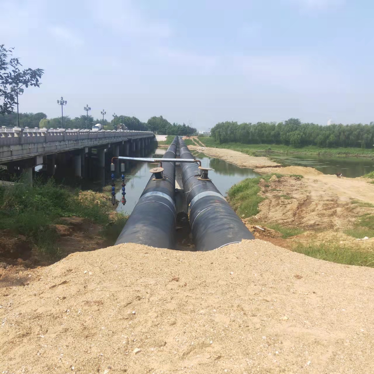 淮安管道长距离内部除垢输油管道清洗